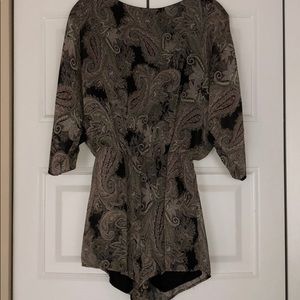 Multi colored romper